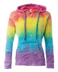 Women&#039;s Courtney Burnout V-Notch Sweatshirt 