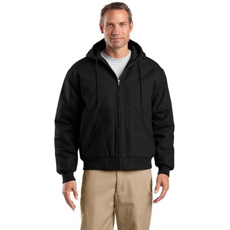 CornerStone ® Tall Duck Cloth Hooded Work Jacket. TLJ763H
