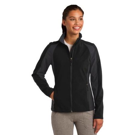 Sport-Tek ® Ladies Colorblock Soft Shell Jacket. LST970