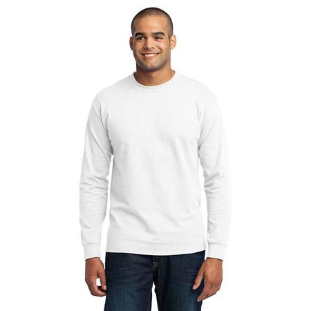 Port & Company ® Tall Long Sleeve 50/50 Cotton/Poly T-Shirt. PC55LST