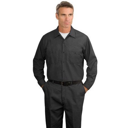 Red Kap - Long Sleeve Industrial Work Shirt. SP14